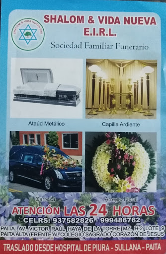 Funeraria Shalom & Vida Nueva E.I.R.L